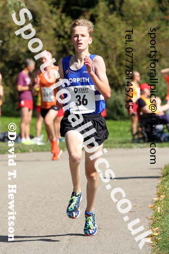 Senior Mens 2021 NECAA Road Relay Champs., Hetton Lyon Country Park, Hetton le Hole, County Durham. Photo: David T. Hewitson/Sports for All Pics